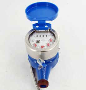 Wired remote mechanical water meter